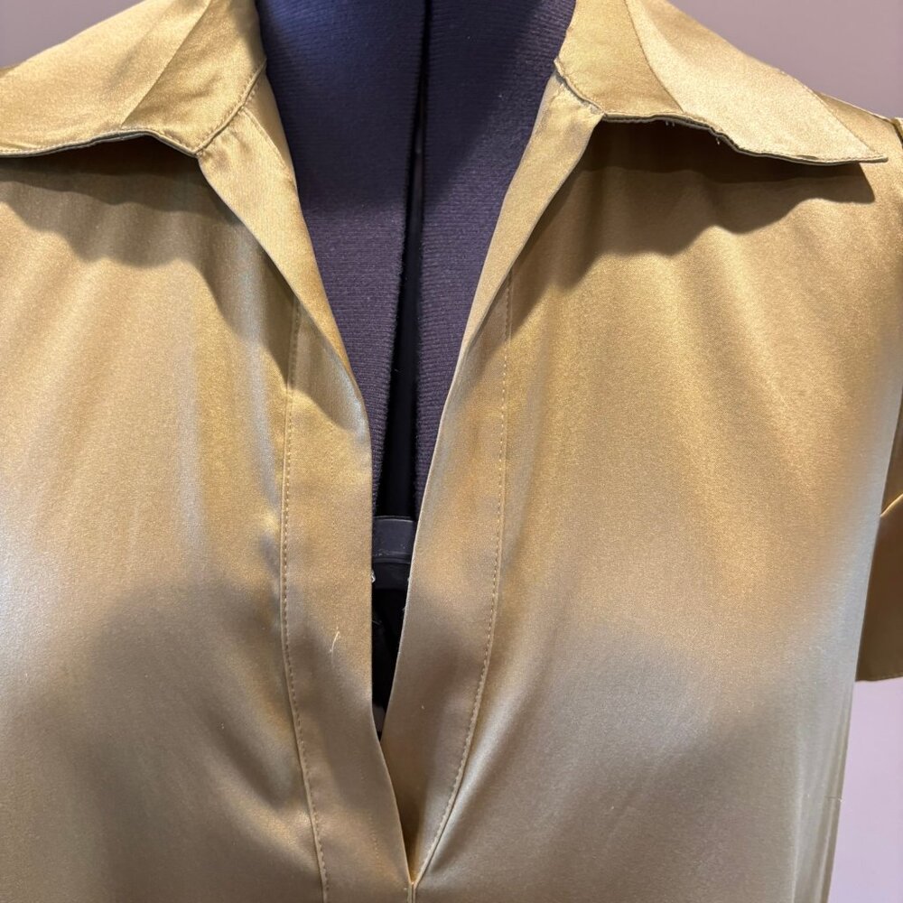 Size XS BCBG Maxazria silk top - Picture 6 of 11